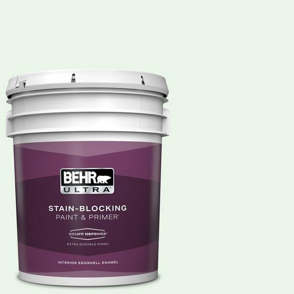 BEHR ULTRA 5 gal. #460A-1 Bubble Extra Durable Eggshell Enamel Interior Paint & Primer