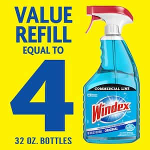 128 oz. Commercial Original Glass Cleaner Refill.