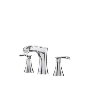 Pfister Contempra Widespread Bathroom Faucet – Brushed Nickel, Lever Handles, WaterSense – Open Box