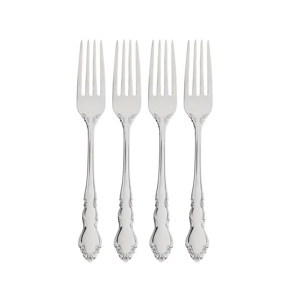 Oneida Dover One Silver 18/10-Stainless Steel Dinner Fork Set (Set