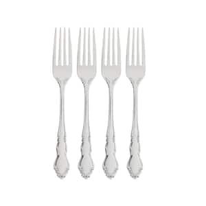 Dover One Silver 18/10-Stainless Steel Dinner Fork Set (Set of 4)