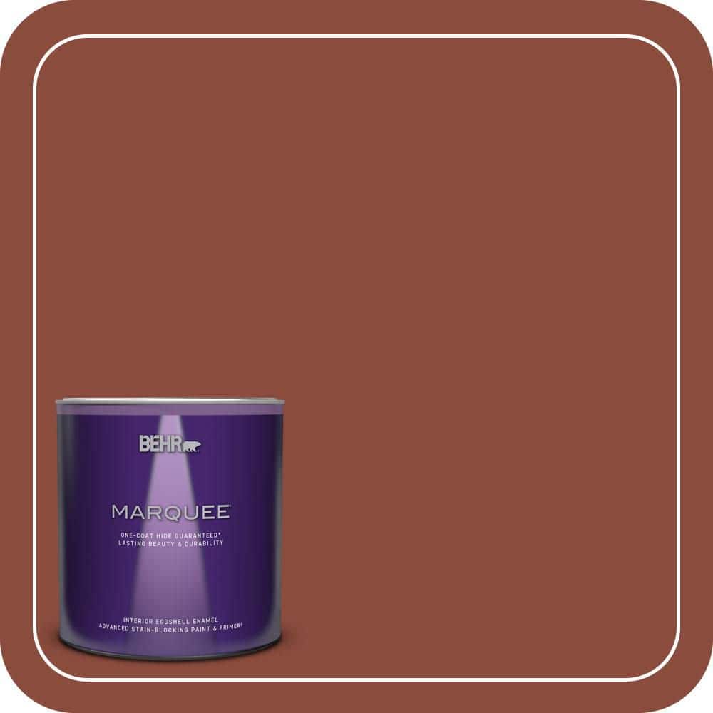 1 qt. #QE-14 Spiced Red Eggshell Enamel Interior Paint & Primer price history on PriceWatchPro