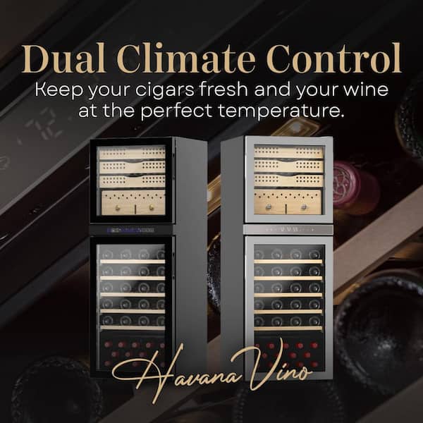 HAVANA VINO Havana Vino Dual Zone Wine Cellar Cooling Unit in