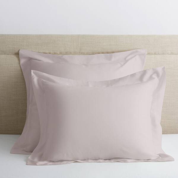 The Company Store Legends Hotel Misty Lilac 300-Thread Count TENCEL Lyocell Sateen King Sham