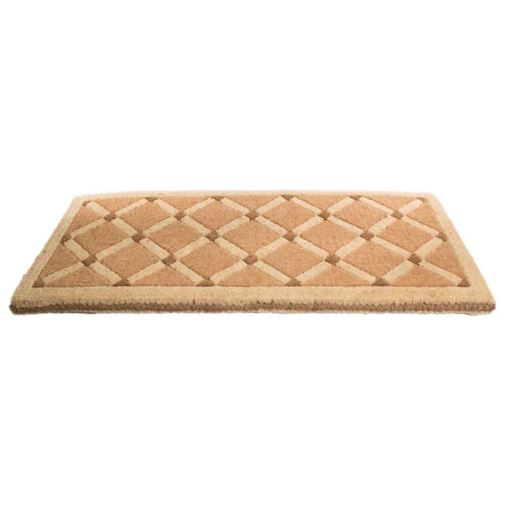 47 in. x 18 in. Brown Coir Outdoor Door Mat price history on PriceWatchPro