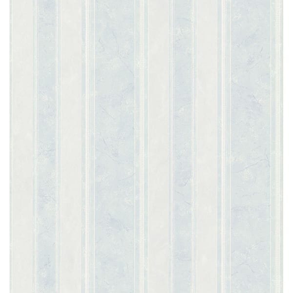 Brewster Marble Stripe Blue Wallpaper Sample