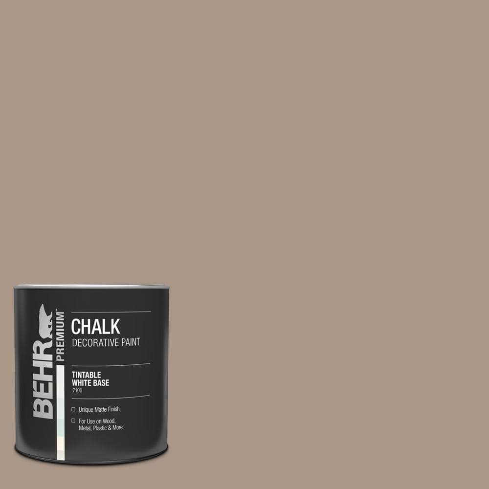 BEHR 1 Qt. #N230-4 Chic Taupe Interior Chalk Finish Paint 710004 - The ...