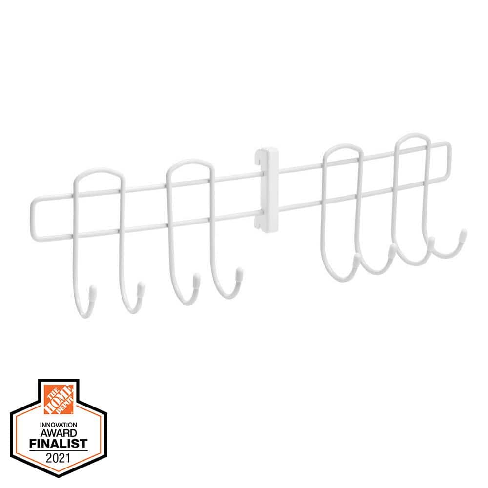 Everbilt Adjustable Hook Storage Rack 90226 The Home Depot