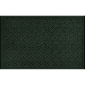 Waterhog Cordova 23 in. x 35 in. PET Polyester Indoor Outdoor Door Mat Evergreen