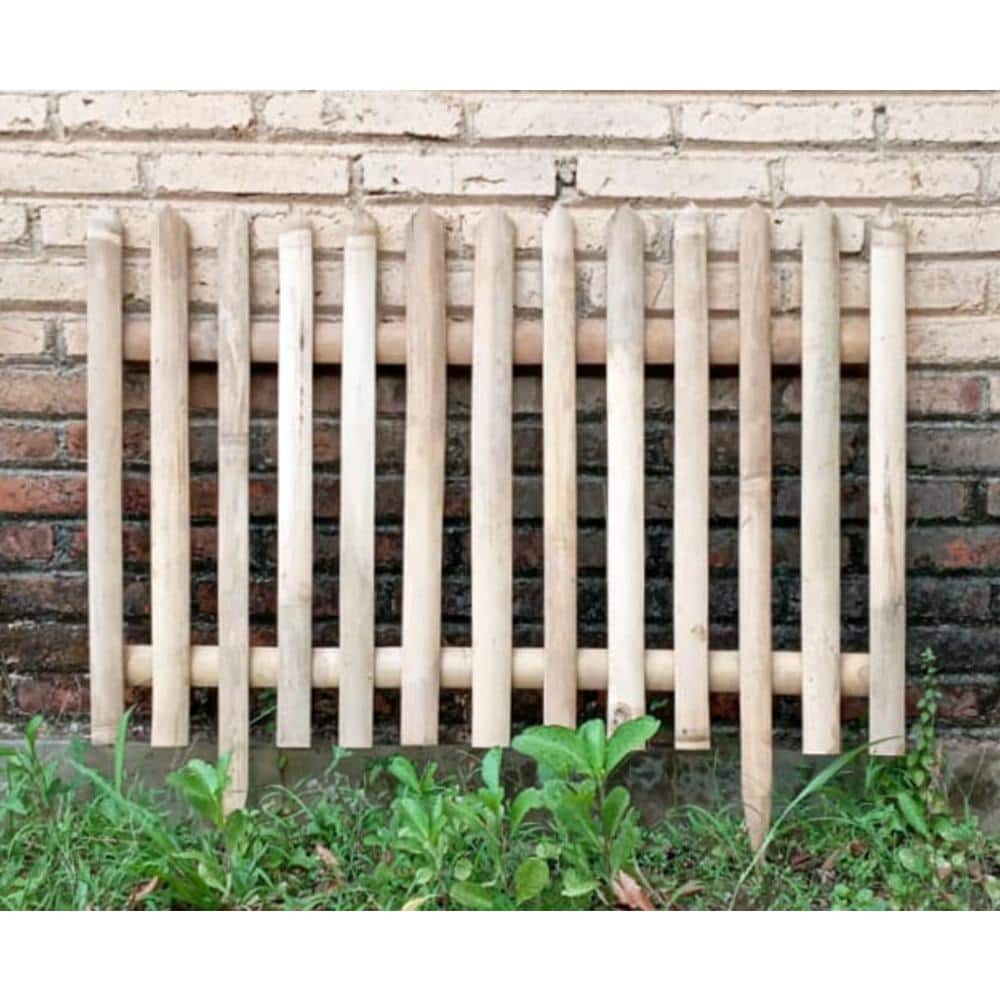 Tan Bamboo 30'' H x 36'' W Garden Fence Panel