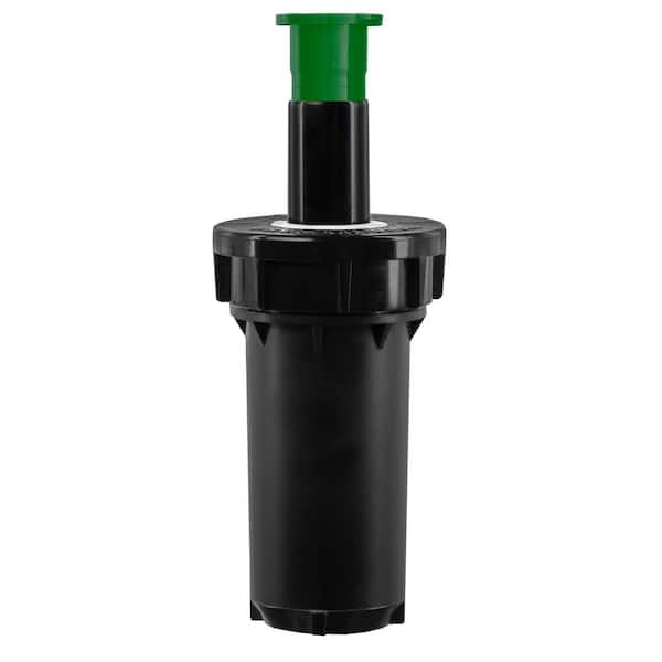 Orbit 54502 Irrigatore A Scomparsa Regolabile, In Plastica Nera, Getto 1.2-4.6m, Ingresso 1/2