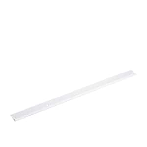 Storability 33 in . W Steel Track System Rail in White (1-Pack)