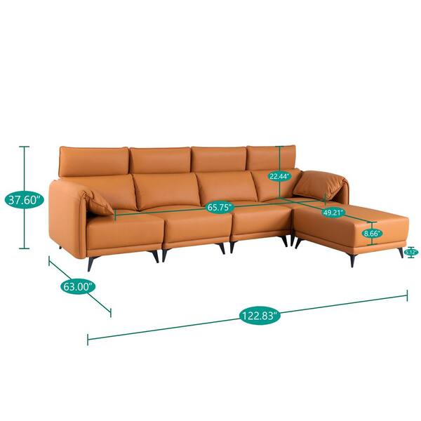 Leather Sectional Sofa Under 500 | Baci Living Room
