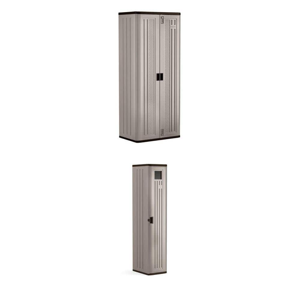 havefun garage ML MULTI STAND オプション Suncast Platinum Garage Cabinet (30 in. x 72 in. x 20 in.) and 2
