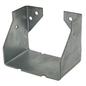 HUC ZMAX Galvanized Face-Mount Concealed-Flange Joist Hanger for 4 x 4