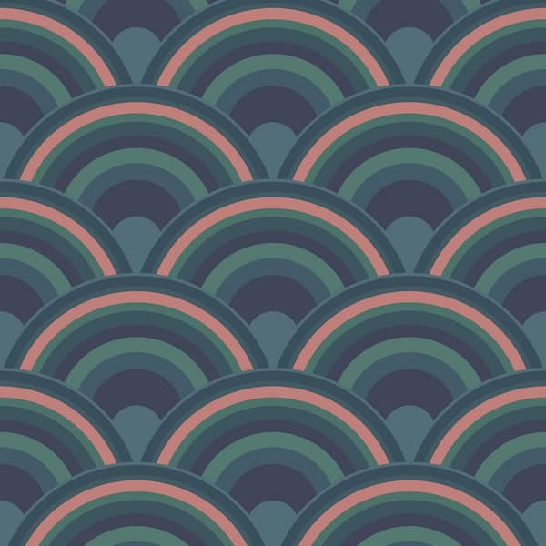 Envy Curve Surf Matte Non Woven Removable Paste The Wall Wallpaper Sample