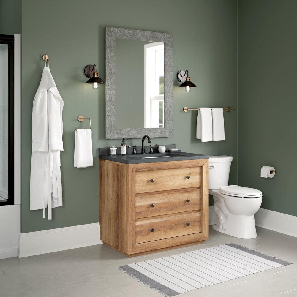 Champagne Bronze 24" Wall Mounted Towel Bar