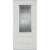 Stanley Doors 32 in. x 80 in. Neo-Deco Zinc 3/4 Lite 1-Panel Painted ...