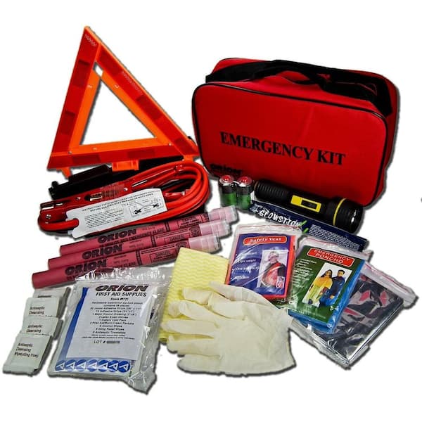 Orion Safety Deluxe Roadside Emergency Kit 8901 - The Home Depot