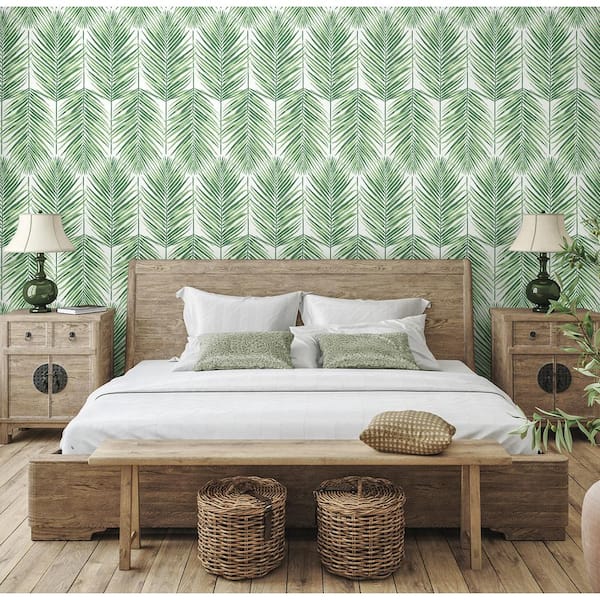 NextWall 40.5 sq. ft. Greenery Paradise Palms Vinyl Peel and Stick