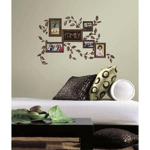 5 in. x 11.5 in. Family Frames Peel and Stick Wall Decals