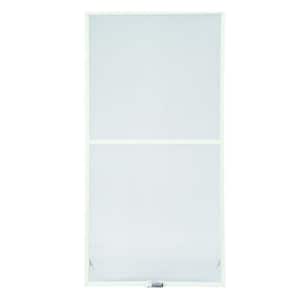 23-7/8 in. x 46-27/32 in. 200 and 400 Series White Aluminum Double-Hung Window Screen
