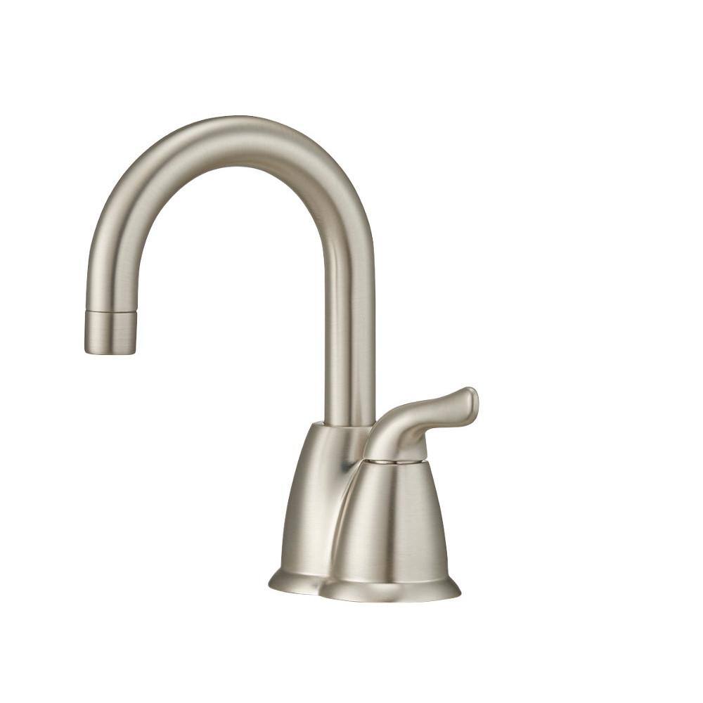 Satin Nickel Instant Hot Water Dispenser Faucet System