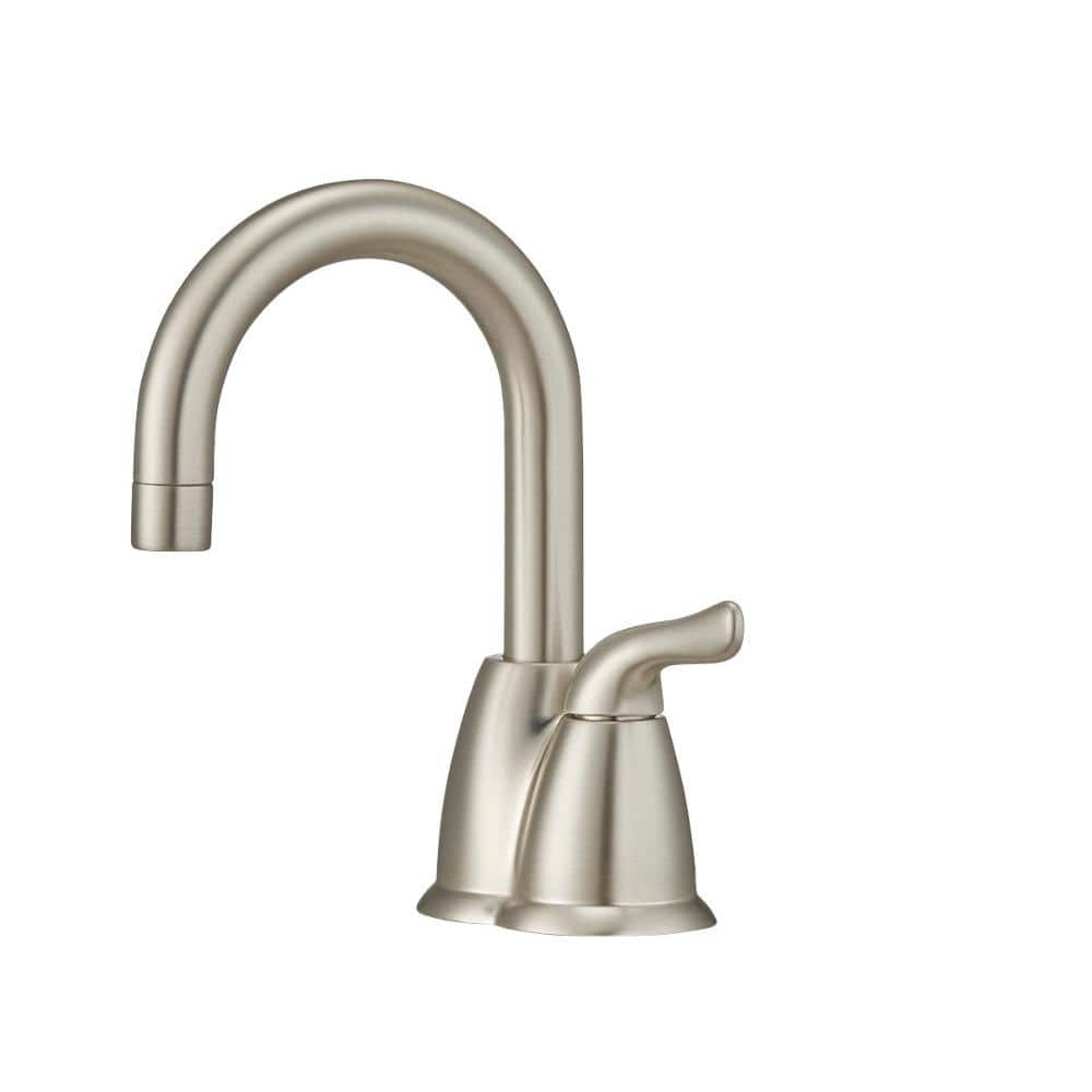 Satin Nickel Instant Hot Water Dispenser Faucet System
