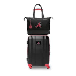Atlanta Braves Premium Laptop Tote Bag and Luggage Set