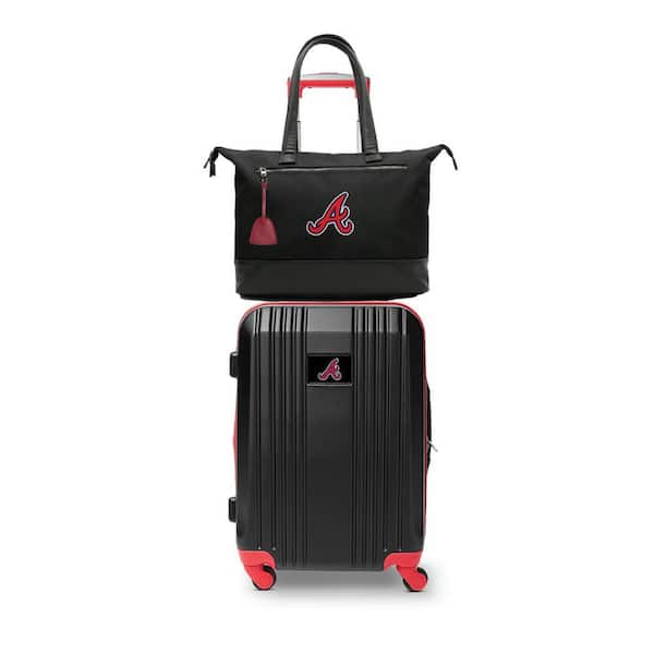 Mojo Atlanta Braves Premium Laptop Tote Bag and Luggage Set