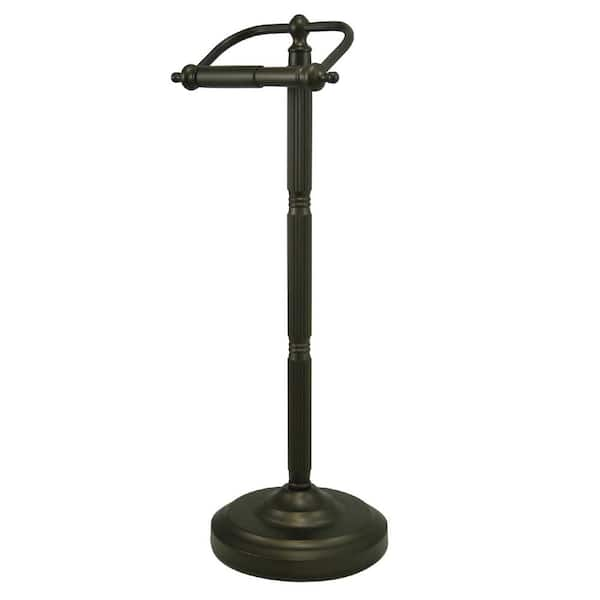 Kingston Brass Georgian Freestanding Toilet Paper Holder in Oil Rubbed Bronze