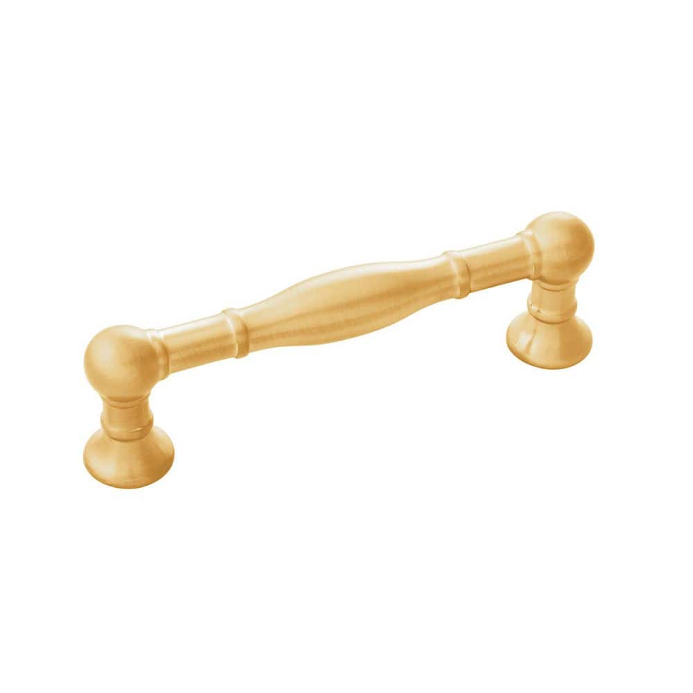 Fuller Collection Pull 3-3/4 in. (96mm) Center to Center Brushed Golden Brass Bar Cabinet Pull price history on PriceWatchPro