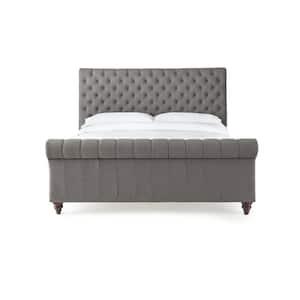 Swanson Gray Queen Panel Bed