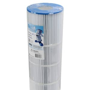 7 in. Dia 105 sq. ft. Clean and Clear Plus Replacement Cartridge Filter (4-Pack)