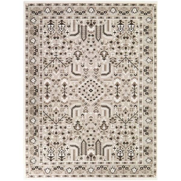 Bezeredi Brown 5 ft. 3 in. x 7 ft. Southwestern Traditional Area Rug