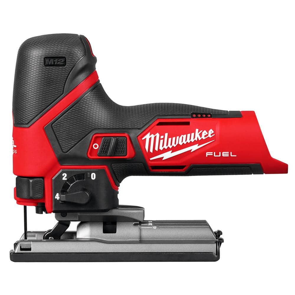 Milwaukee M12 12V Fuel Lithium-Ion Cordless Jig Saw (Tool-Only) 2545-20 -  The Home Depot