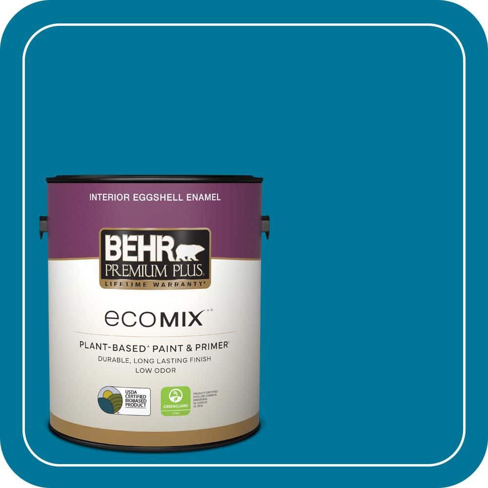 1 gal. #P490-7 Mayan Treasure Eggshell Enamel EcoMix Plant-Based Interior Paint & Primer price history on PriceWatchPro