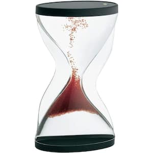 Red Sand Hourglass 10-Minutes Timer for Kids, Games, Classroom and Office Decor