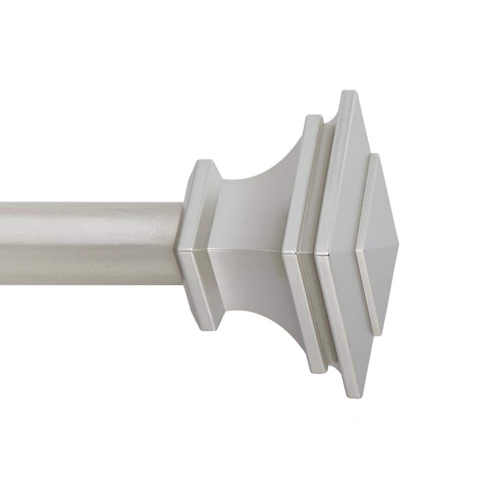 Andrew 36 in. x 72 in. Easy-Install Optional No Tools Adjustable 1 in. Sing