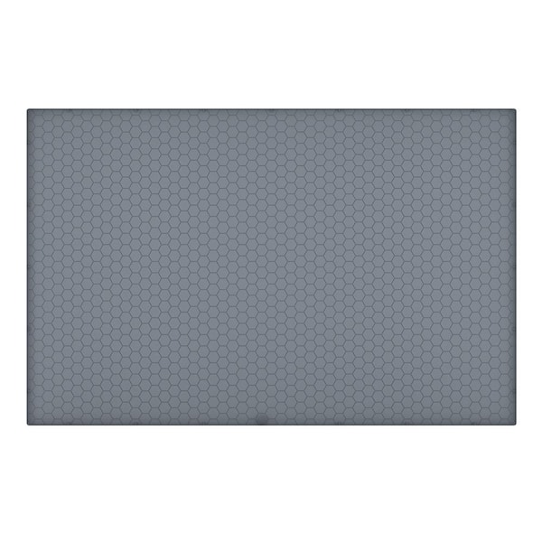 Gray Under Sink Mat 22 in. D x 34 in. L Slip Resistant Silicone Drawer and Shelf Liners for Cabinet Protector (1-Pack)
