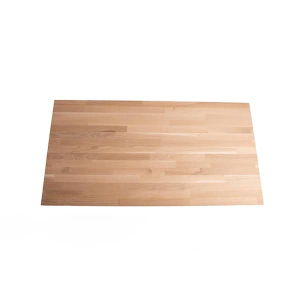 17 x 16 x 2 inch thick End Grain French Oak Butcher Block Solid