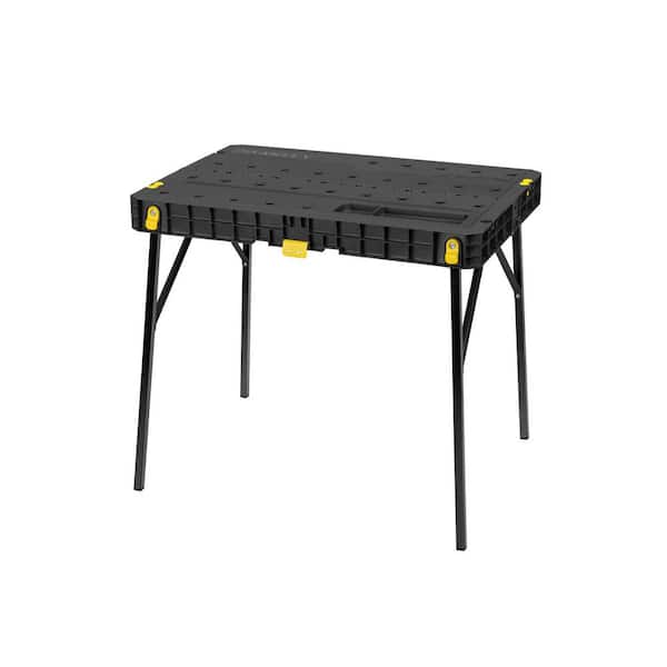 Stanley 33-1/2 in. x 23-1/2 in. Fold-Up Workbench STST11552 - The Home Depot