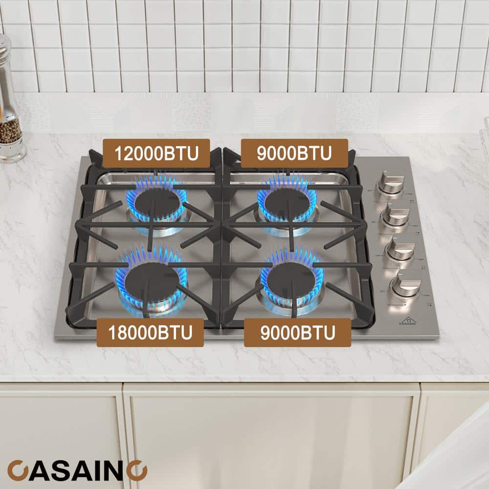 Ge 30" Gas Cooktop with 4 Burners