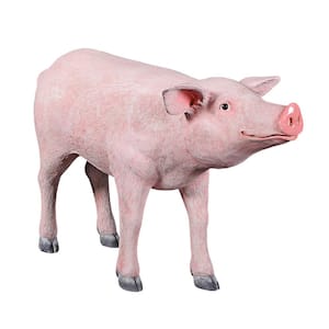 25 in. H Porkchop The Pig Lifesize Hog Statue
