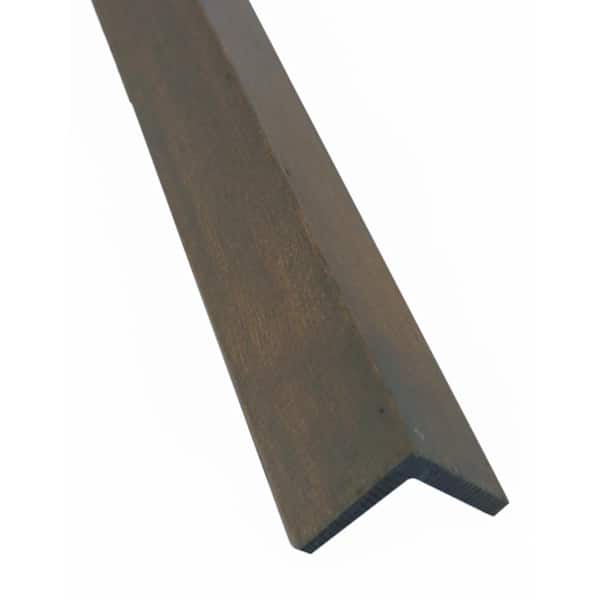 Driftwood 48 in. Outside Corner Peel and Stick Wall Applique Panel