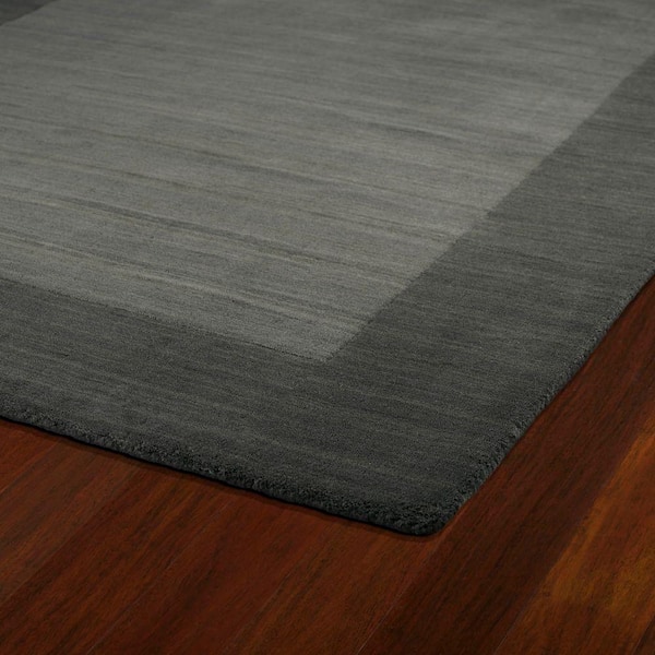 Regency Charcoal 3 ft. x 9 ft. Runner Rug