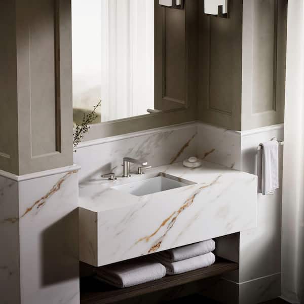 KOHLER Verticyl 19.8 in. x 15.63 in. Undermount Bathroom Sink in