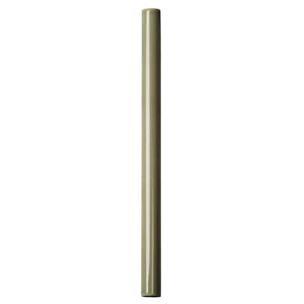 Catalina Kale 0.75 in. x 12 in. Polished Ceramic Wall Pencil Liner Tile