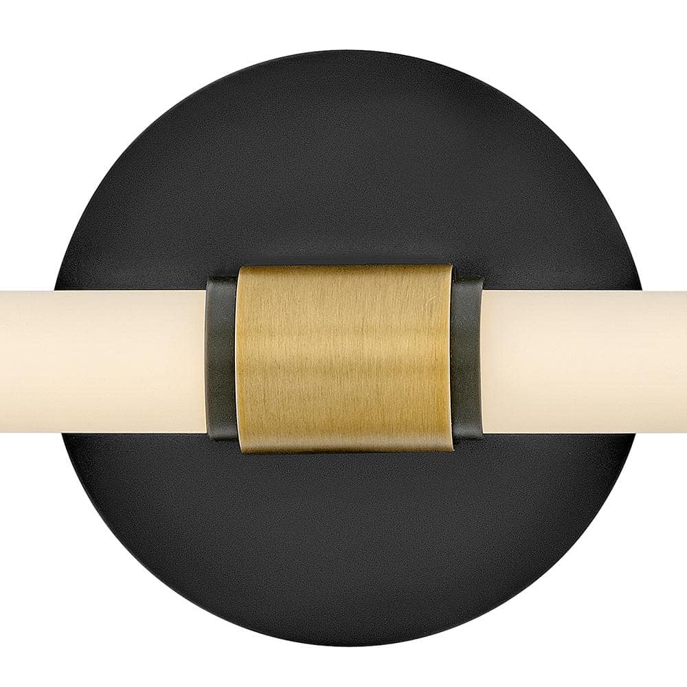 Kai Black and White Dimmable LED Vanity Light