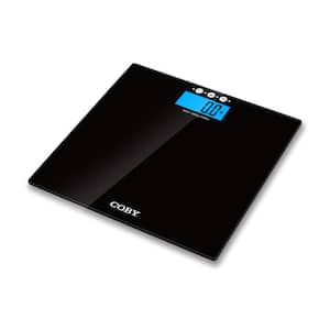 Digital Bathroom Scale with Color Changing Display and BMI Estimator